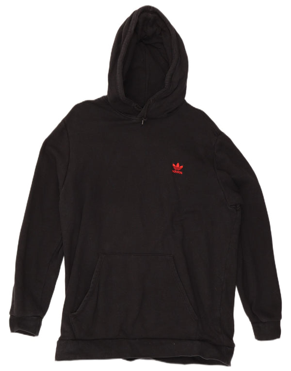 ADIDAS Hættetrøje til mænd XL Sort bomuld