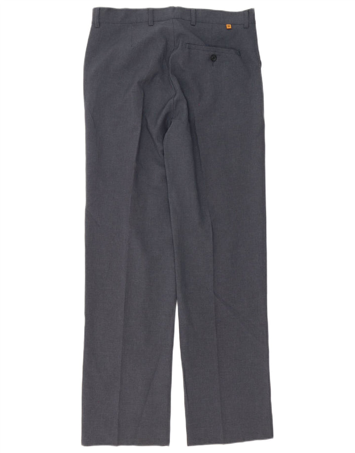 FARAH Straight Casual Bukser til mænd W32 L31 Grå polyester