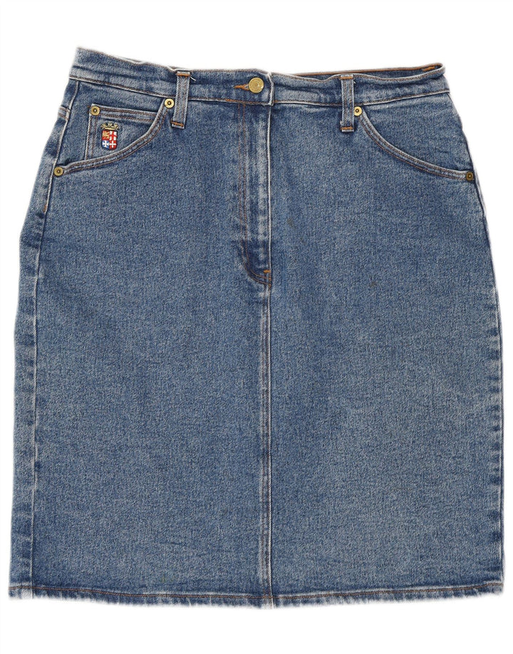 Armata Di Mare Dame Denim Nederdel W32 Stor Blå