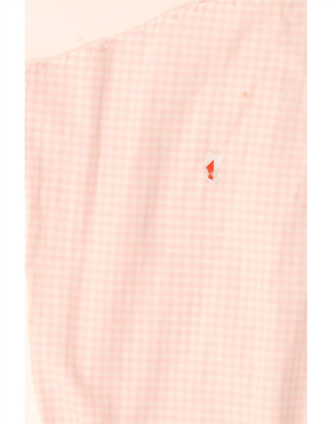 Tommy Hilfiger kortærmet skjorte til kvinder US 4 Small Pink Gingham