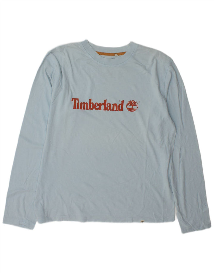 Timberland Herre Grafisk Top Langærmet Stor Blå