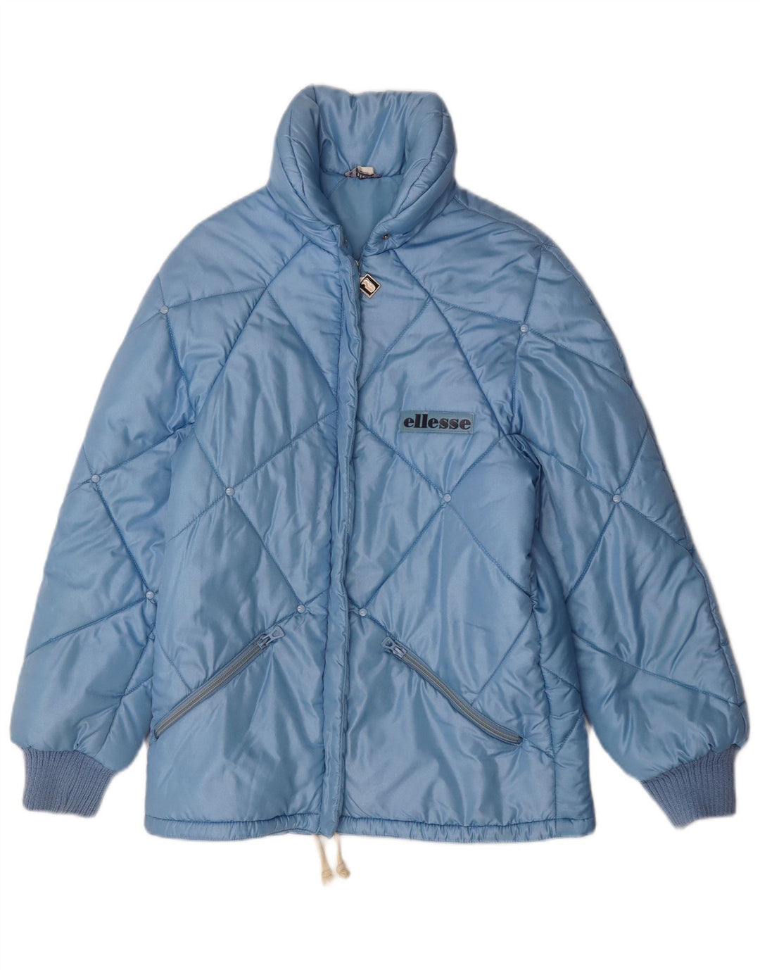 Ellesse Dame Quiltet Jakke EU 38 Medium Blue