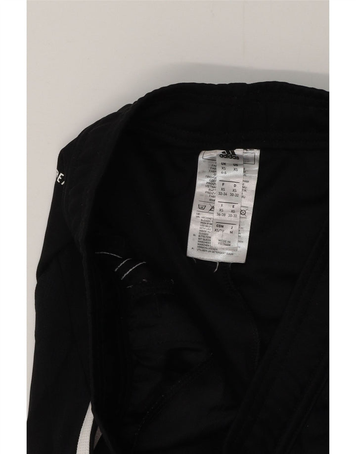 ADIDAS Aeroready træningsdragtsbukser til kvinder UK 4/6 XS sort polyester