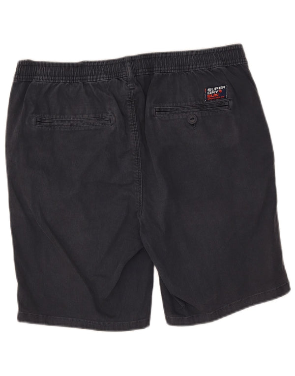 Superdry Chino-shorts til mænd mellem marineblå bomuld