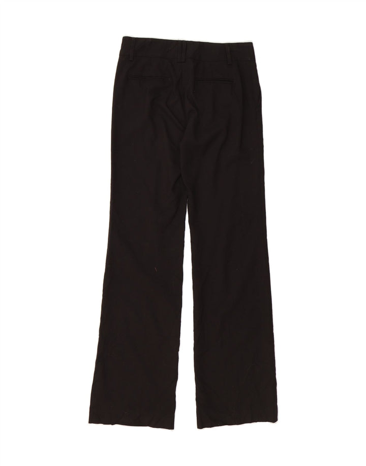 ZARA Womens Bootcut Chino Trousers EU 36 Small W30 L33 Black Vintage Zara and Second-Hand Zara from Messina Hembry 