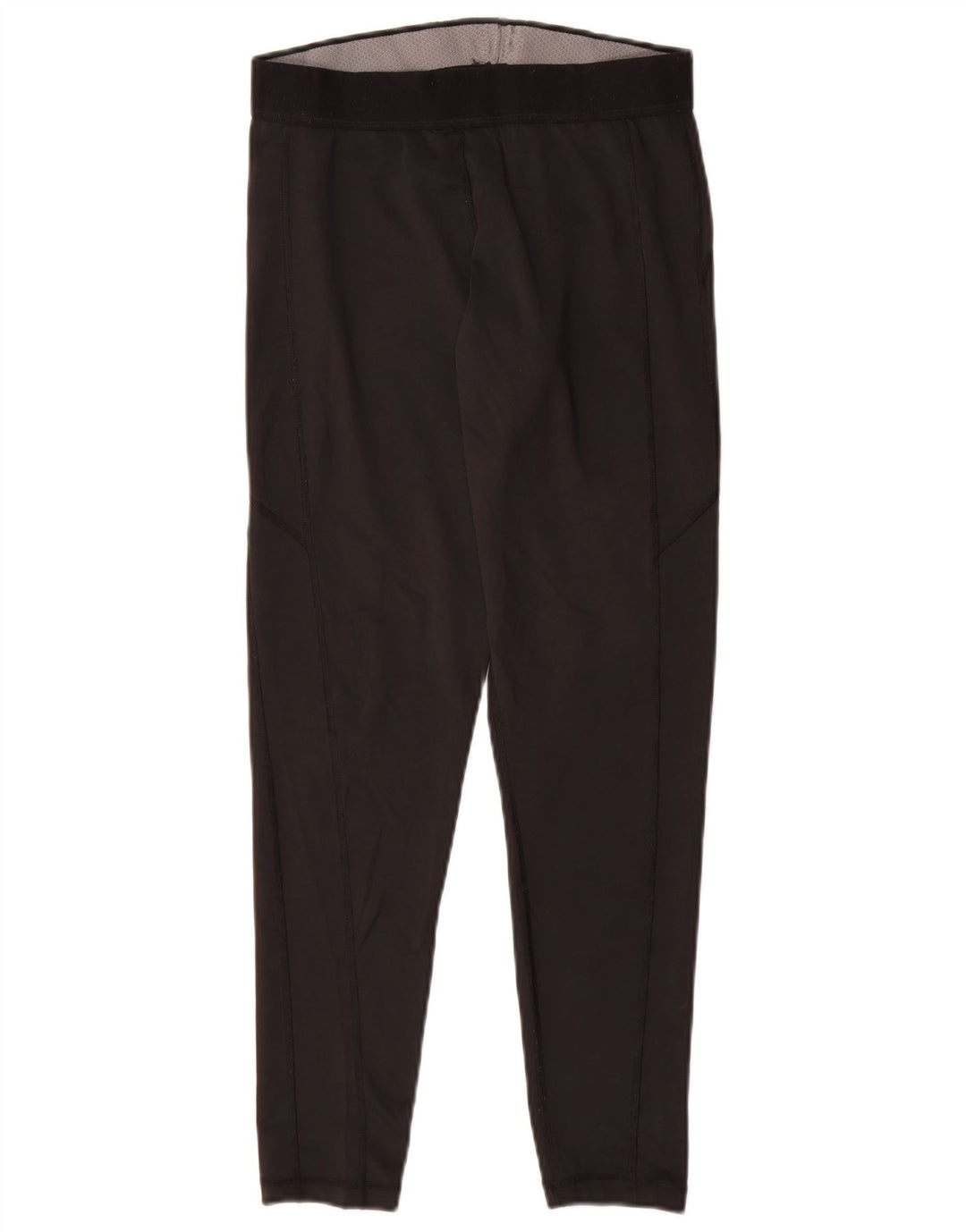 ADIDAS Womens Climalite Leggings UK 12/14 Medium Black Polyester