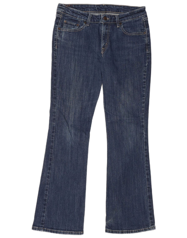 LEVI'S Dame Bootcut Jeans W32 L30 Blå
