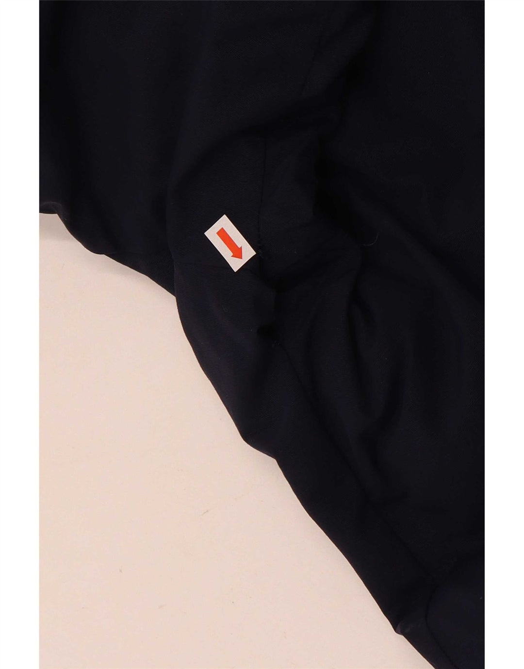 Adidas Herre Hooded Windbreaker Jacket UK 38 Medium Navy Blue Polyamid