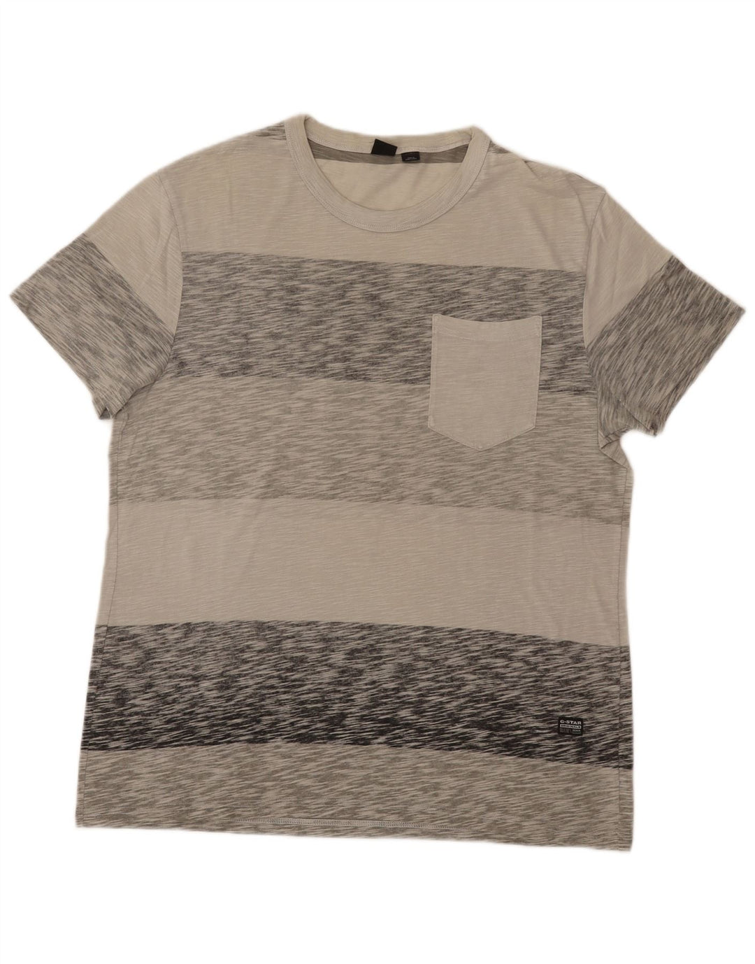 G-STAR Herre T-Shirt Top XL Grå Flecked