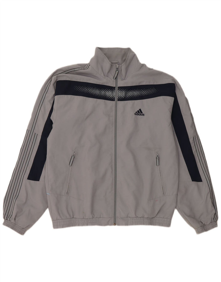 Adidas Træningsdragt til mænd Topjakke Medium Grey Colourblock