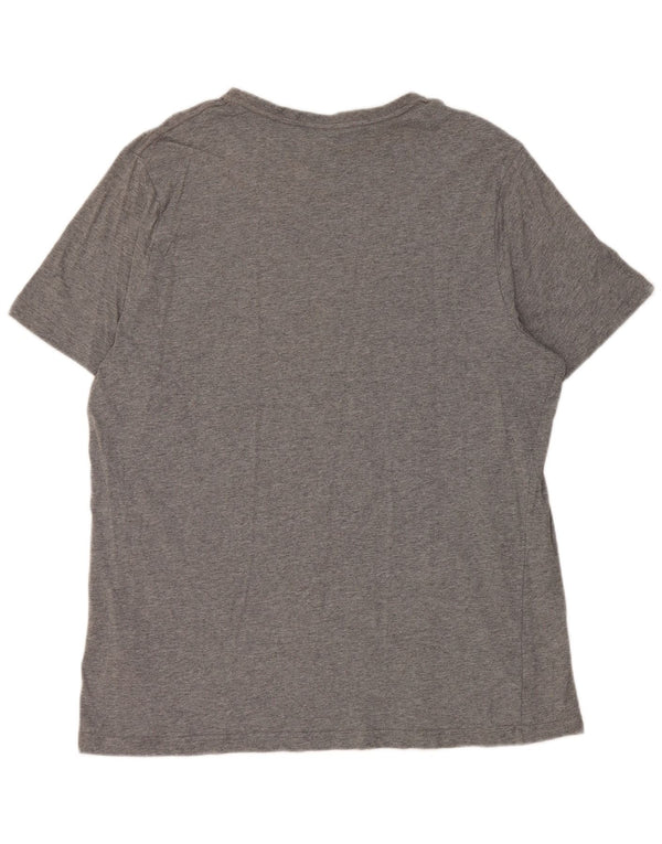 Puma Herre grafisk T-shirt Top 2XL Grå Flecked Bomuld