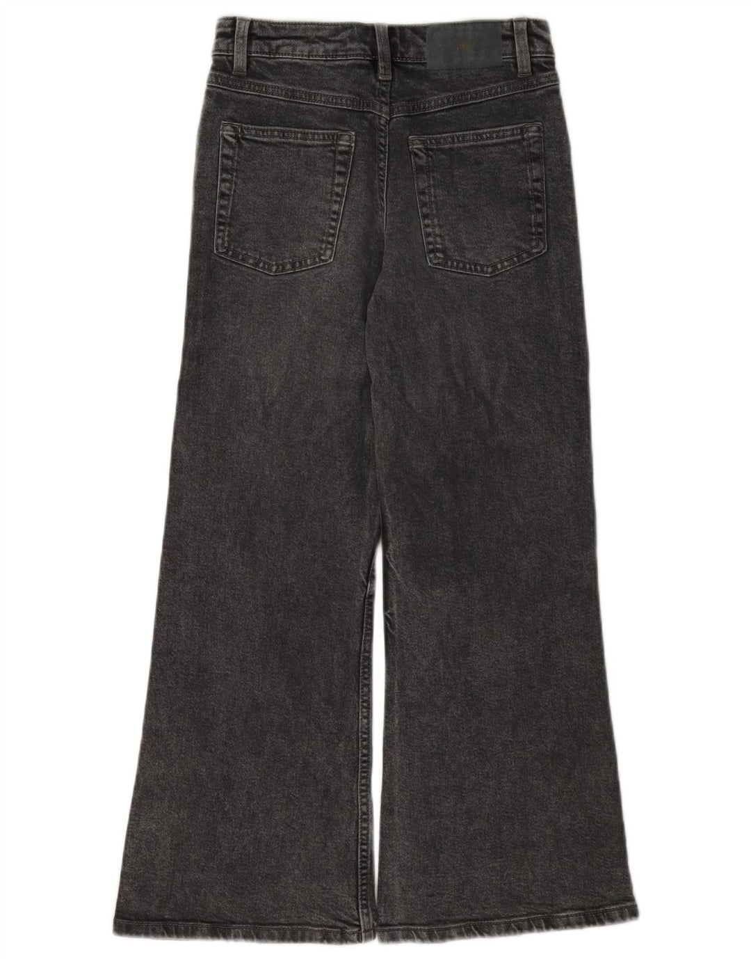 Zara Girls Flared Jeans 9-10 År W24 L25 Grå