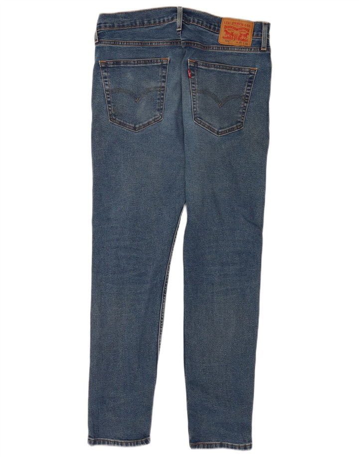 Levi's Herre 512 Slim Tapered Jeans W32 L32 Blå Bomuld