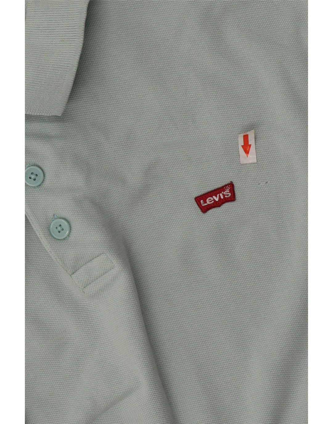 Levi's Herre Standard Fit Polo Shirt Stor Grøn Bomuld