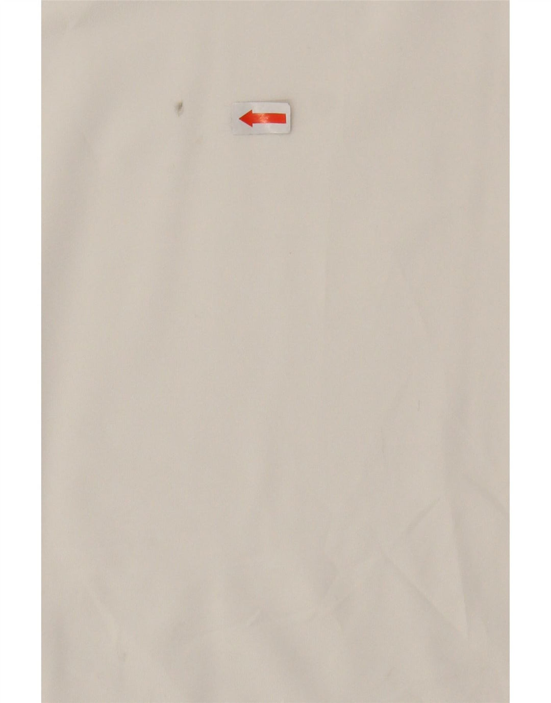 CHAMPION Mens Top Long Sleeve 2XL White Polyester