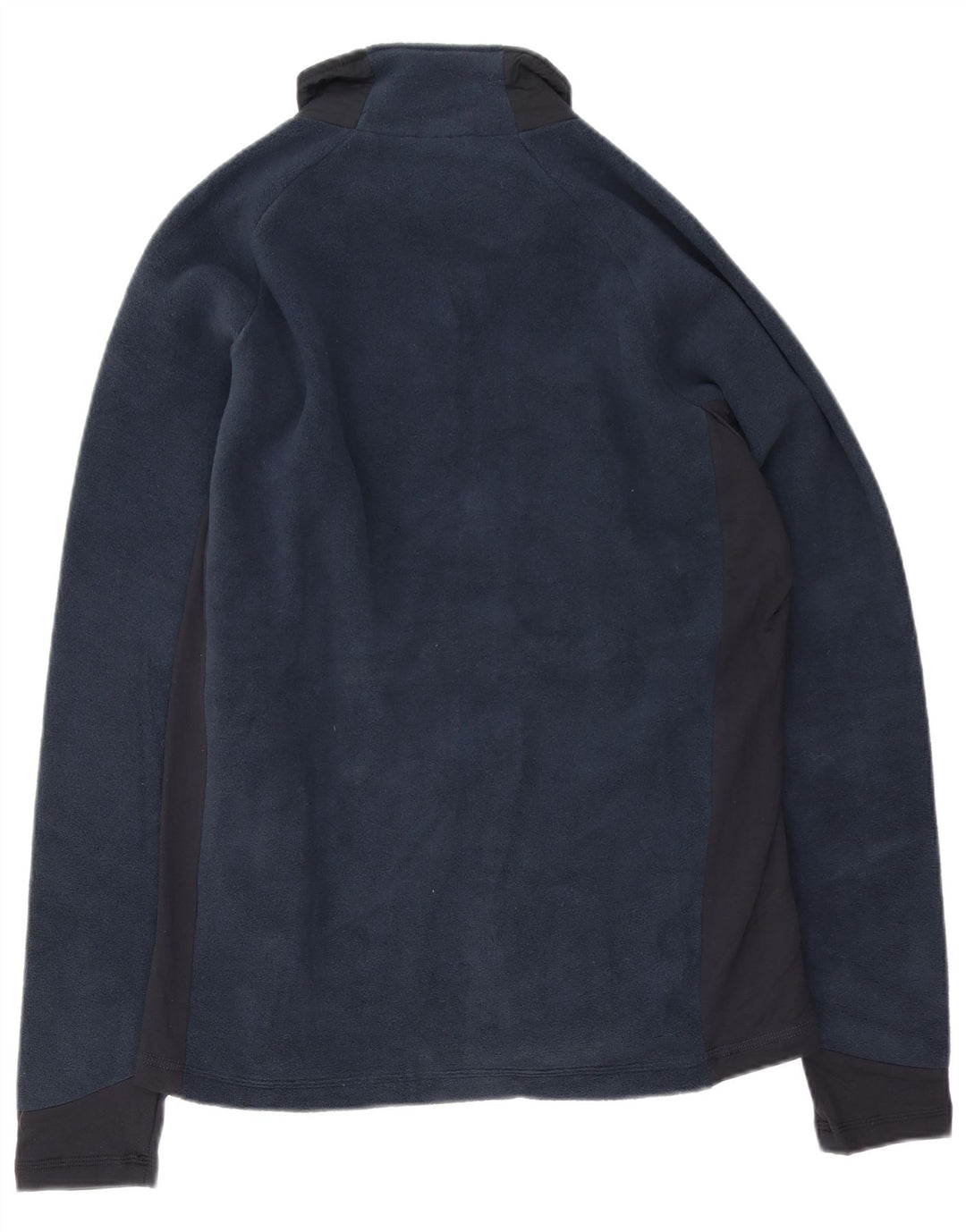 Kappa Fleecejakke til mænd UK 42 XL Marineblå Colourblock Polyester