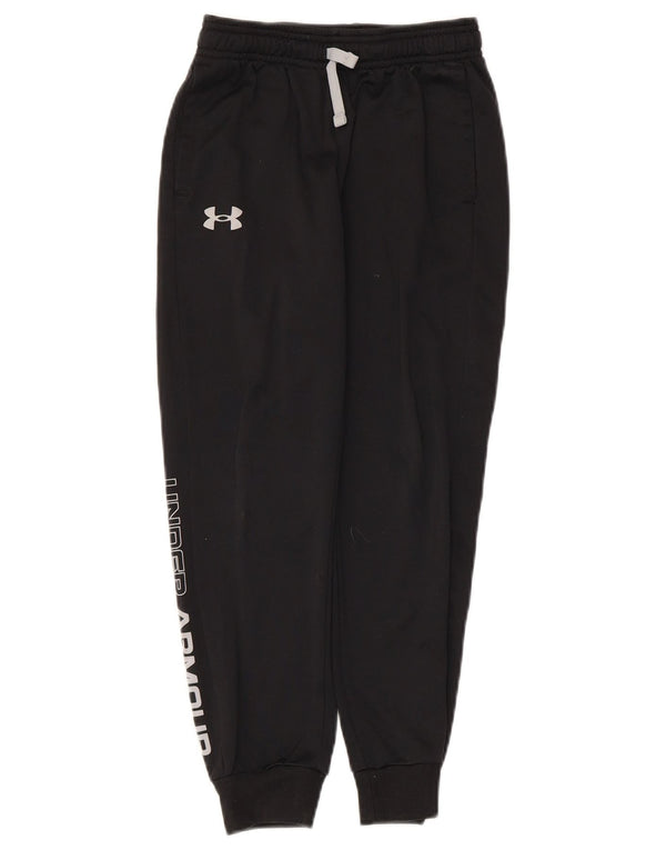 Under Armour Boys Grafisk træningsdragt Bukser Joggers 7-8 år Small Black