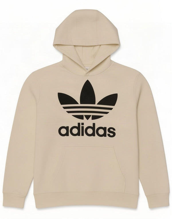 Adidas Grafisk hættetrøje til piger 12-13 år Hvid