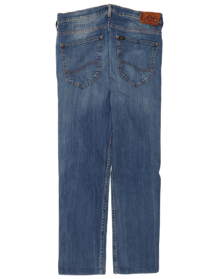 Lee Dame Powell Slim Jeans W31 L29 Blå Bomuld