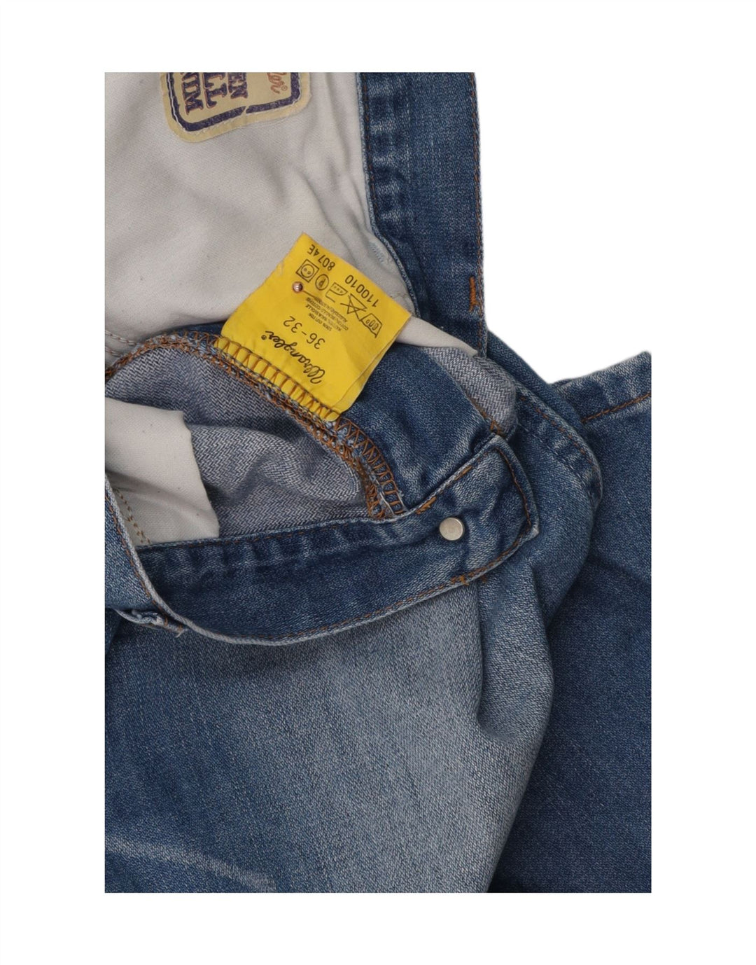 Wrangler Dame Bootcut Jeans W36 L32 Blå Bomuld