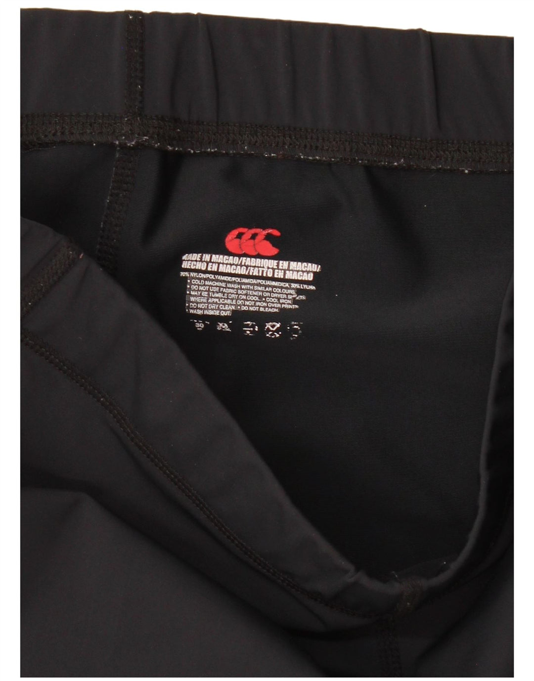 CANTERBURY Herre Compression Sports Shorts Medium Sort Nylon