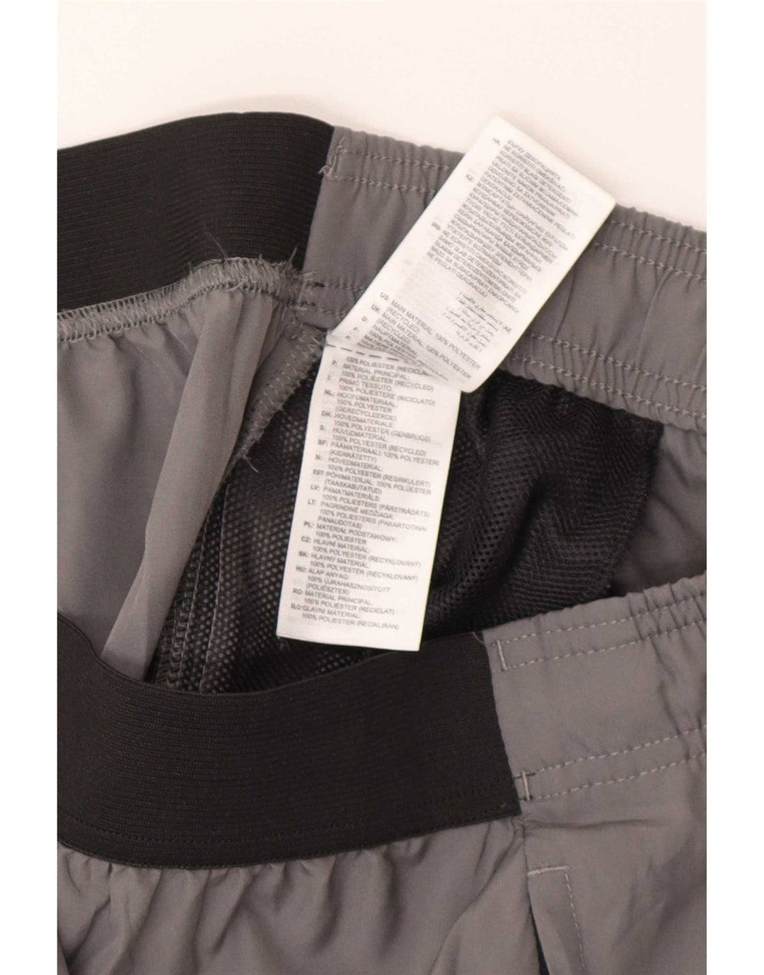 Adidas Aeroready Sportsshorts til mænd Large Grå Colourblock Polyester