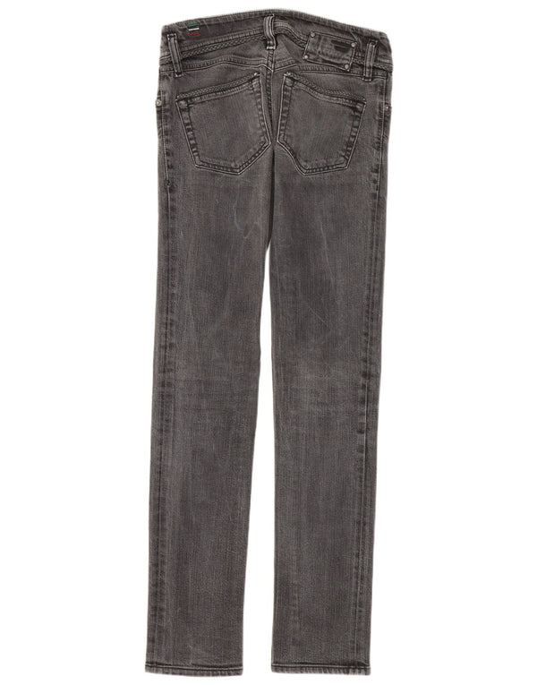 Diesel Dame Lavtalje Skinny Jeans W25 L32 Grå Bomuld