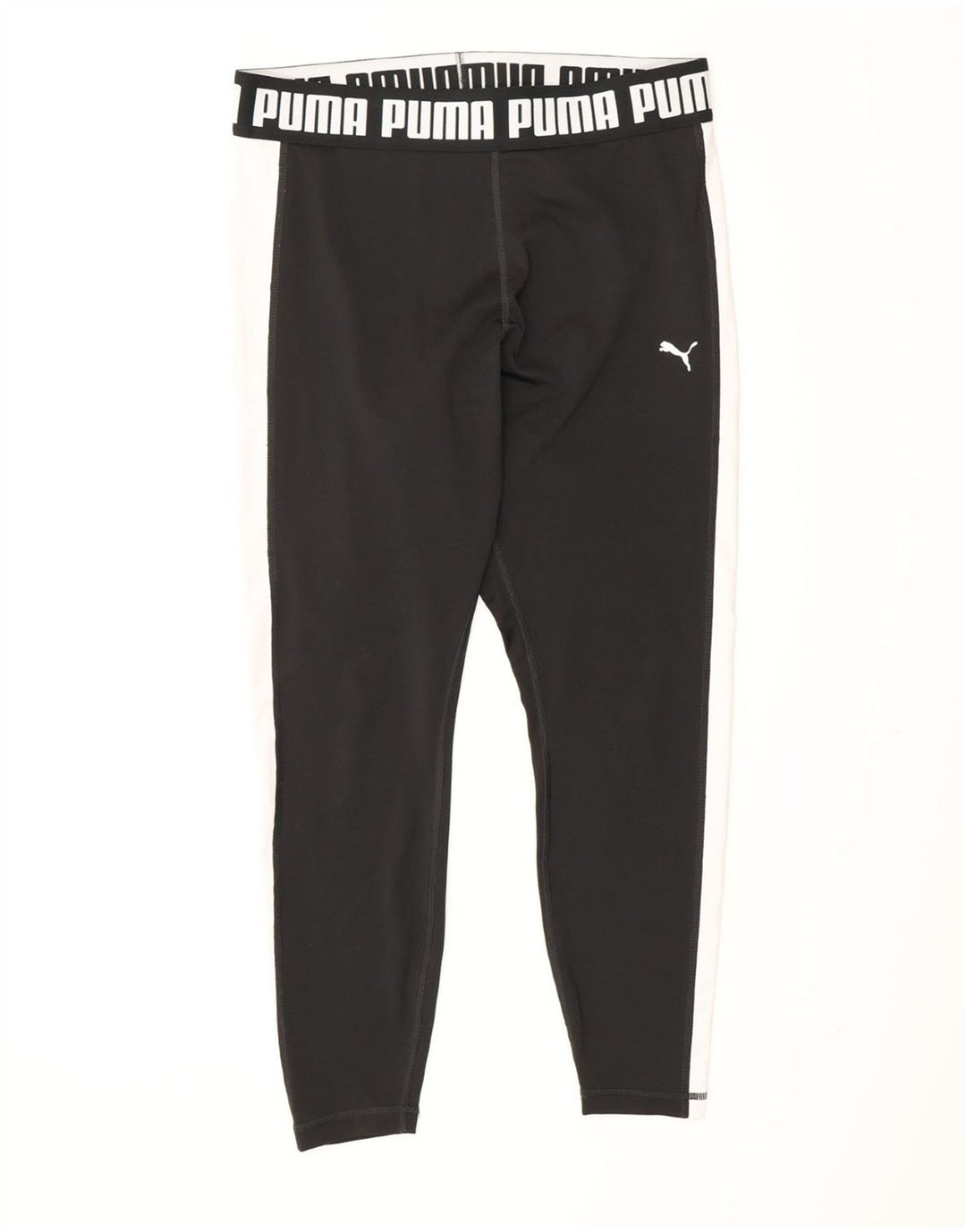 Puma Graphic Leggings til kvinder UK 16 Large Black Polyester Sports