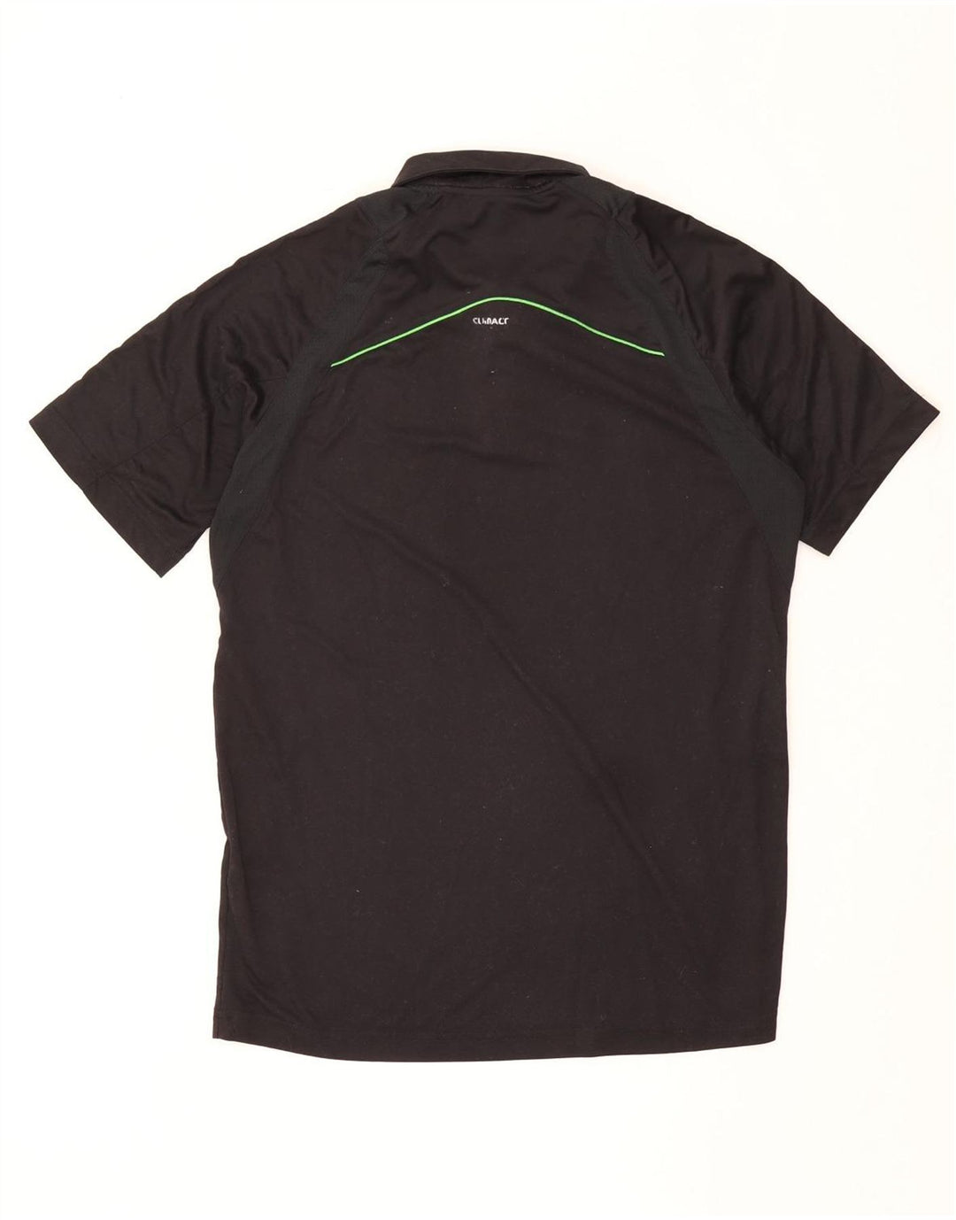 Adidas Herre Climalite Polo Shirt Medium Sort Polyester