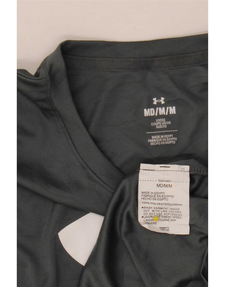 Under Armour Herre grafisk T-shirt Top mellemgrå polyester