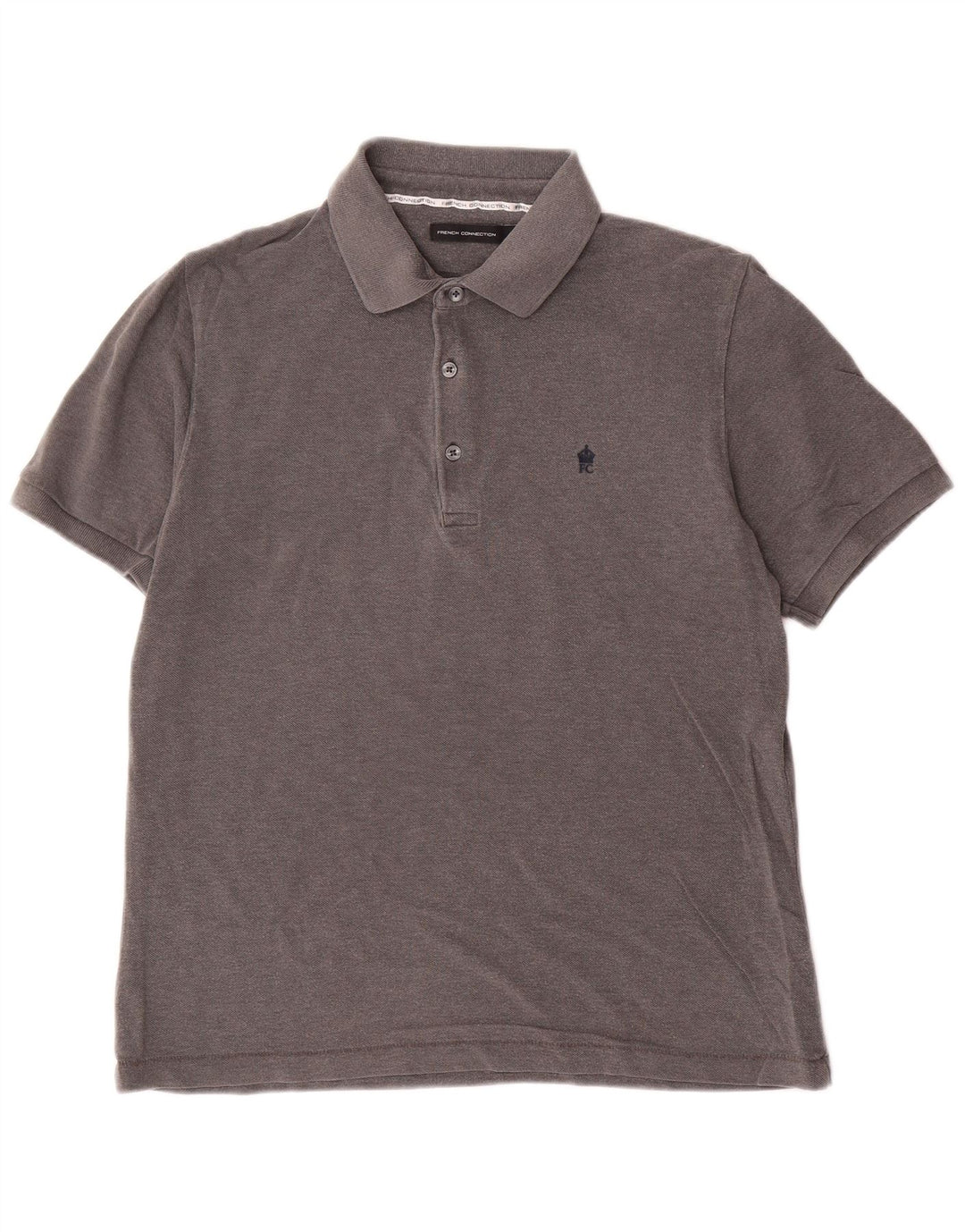 FRANSK FORBINDELSE Herre poloshirt Medium Grå Bomuld