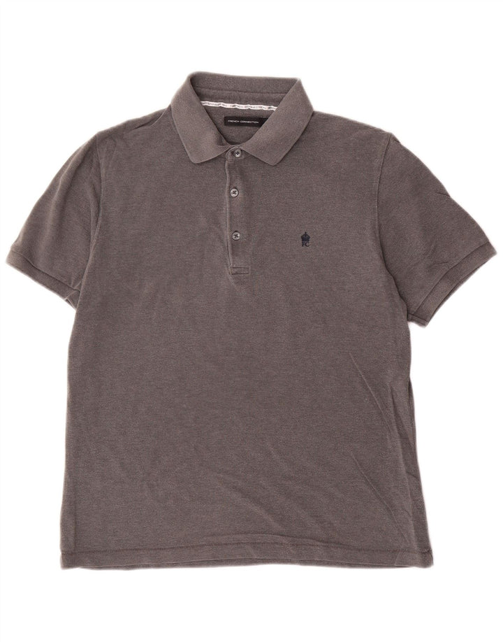 FRANSK FORBINDELSE Herre poloshirt Medium Grå Bomuld