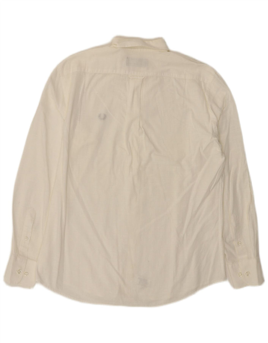 Fred Perry Herreskjorte Medium Hvid Bomuld