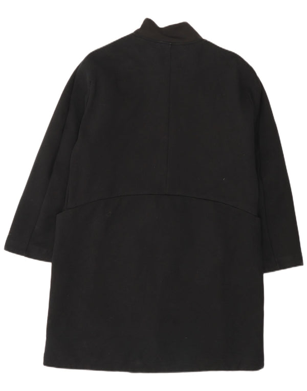 Nike Dame Windbreaker Coat UK 16 Large Black Bomuld