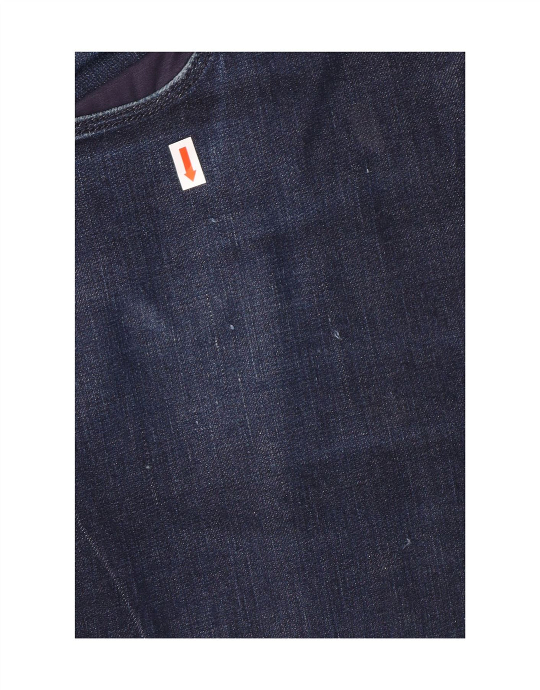 ARMANI Straight jeans til mænd W34 L29 Marineblå bomuld
