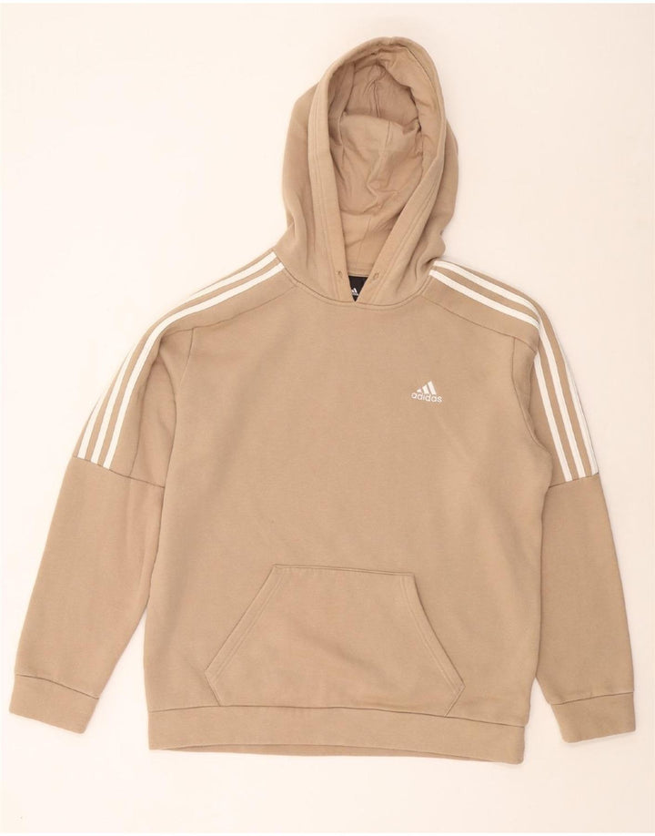 ADIDAS Hættetrøje til mænd Medium Beige Bomuld
