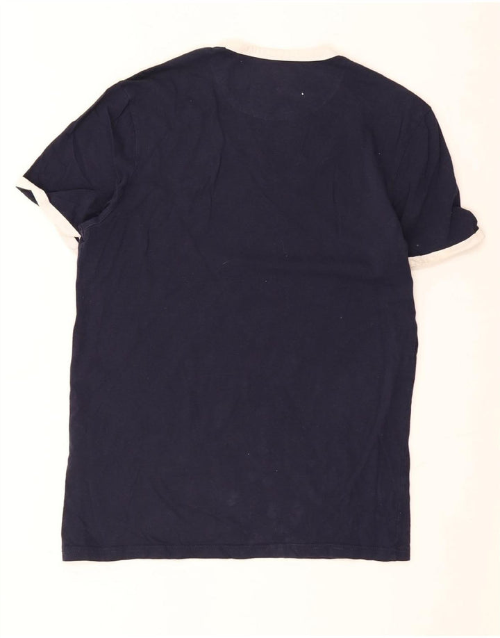 LYLE & SCOTT T-shirt top til mænd, lille marineblå bomuld