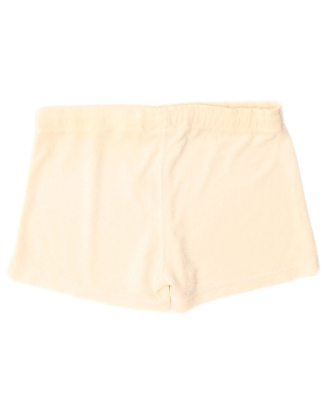 Champion Womens Sports Shorts UK 14 Large Beige Polyester