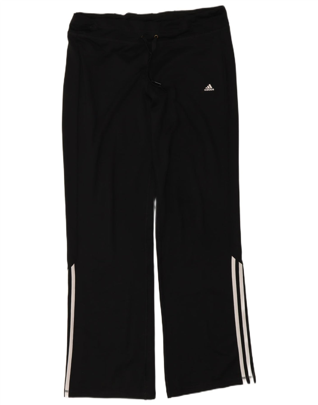 Adidas Womens Climalite træningsdragt bukser UK 16/18 Large Black Polyester