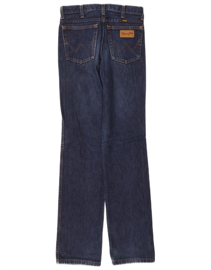 Wrangler Dame Evolution Straight Jeans W28 L34 Marineblå Bomuld