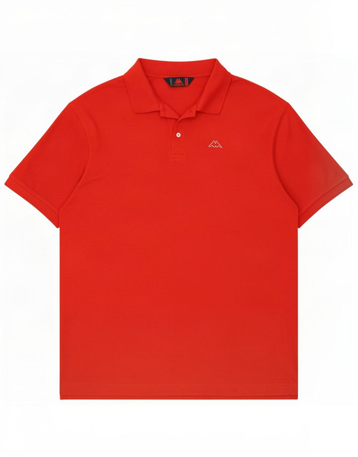 Kappa Polo Shirt til mænd 2XL Rød