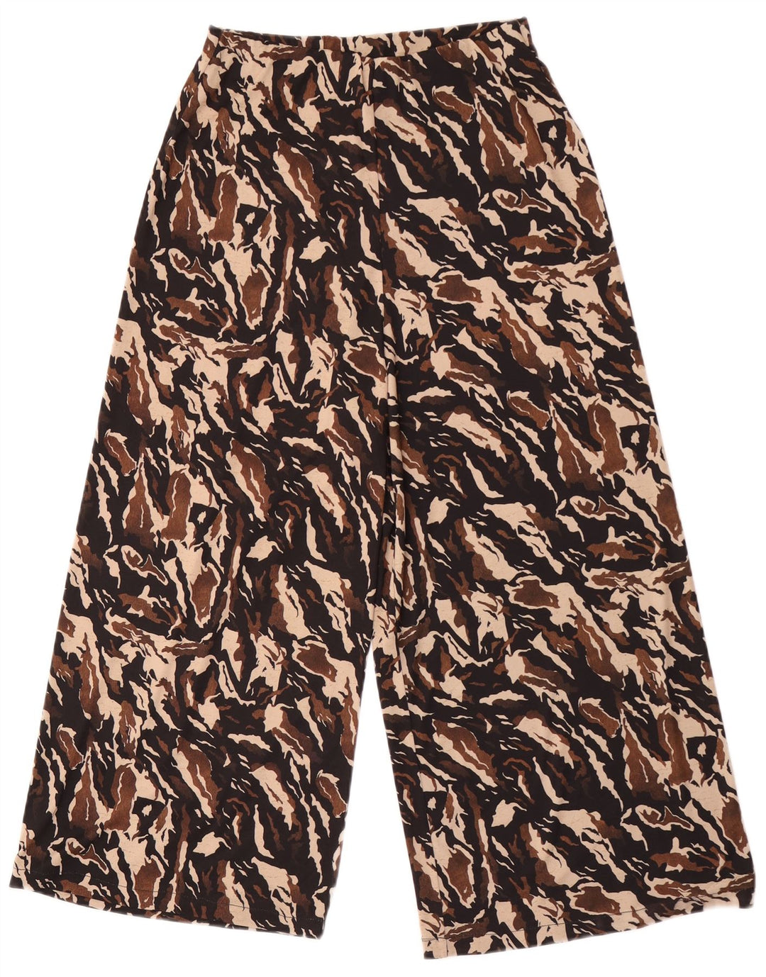 Zara Dame Capri Træningsdragt Bukser UK 8 Small Multicolored Camouflage