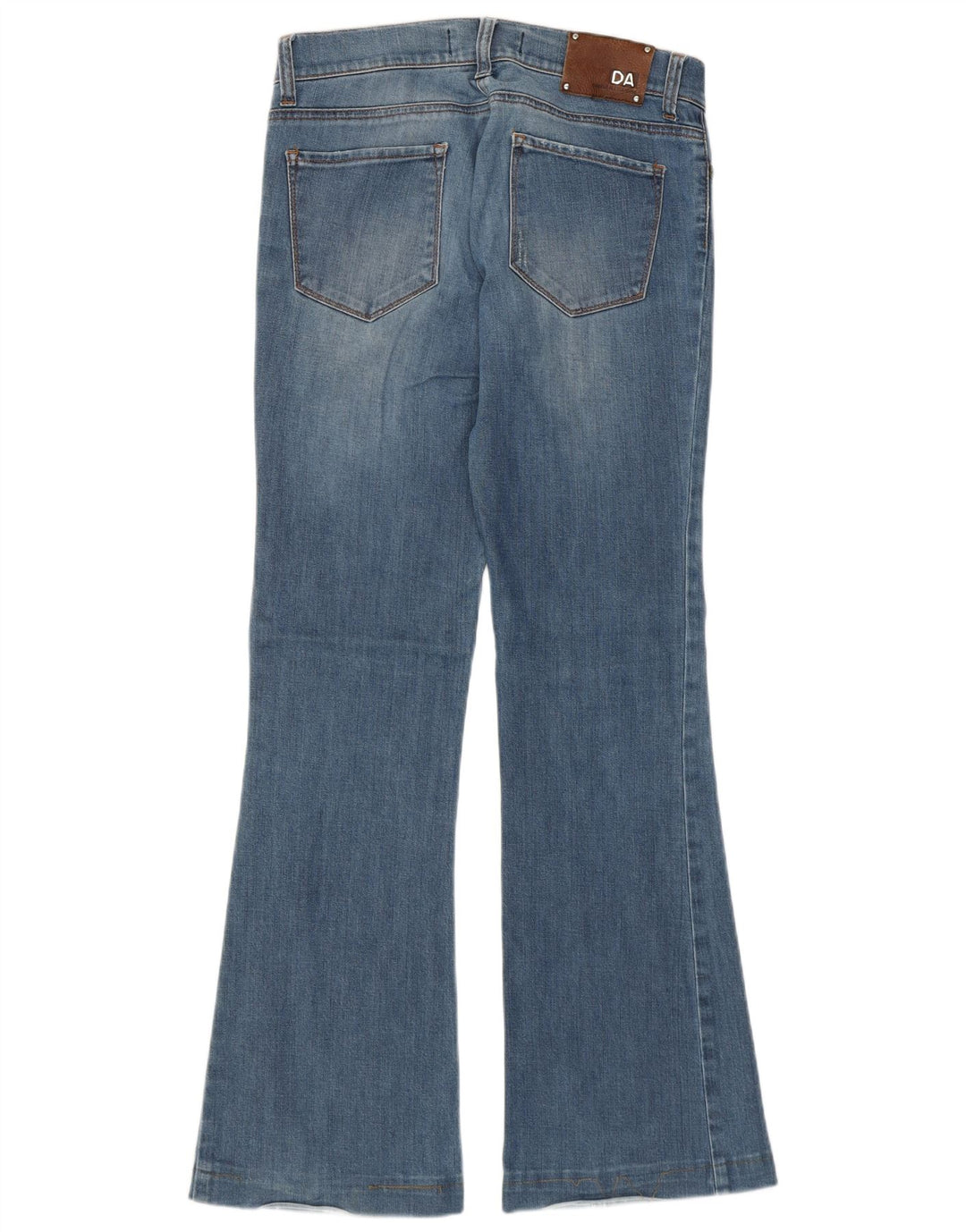 Daniele Alessandrini Dame Flared Jeans W29 L31 Blå Bomuld