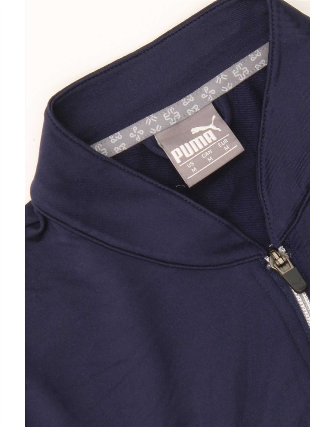 Puma træningsdragt topjakke til kvinder UK 12 Medium Navy Blue