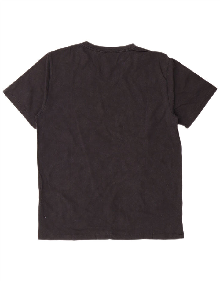 LEVI'S Herre Standard T-Shirt Top Medium Sort Bomuld