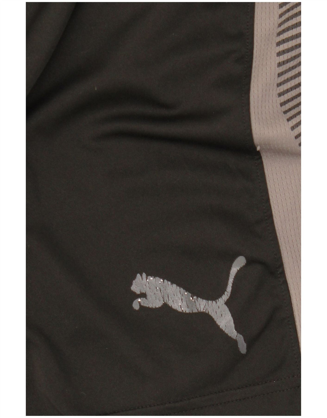 PUMA Herre grafiske sportsshorts Medium Sort Colourblock