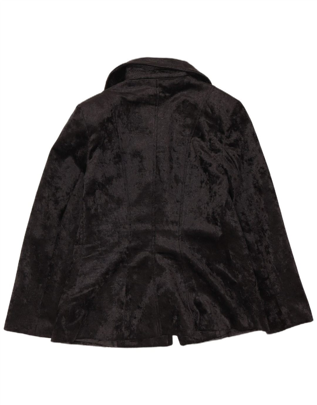 Sportstaff Dame Dobbeltradet Blazer Jacket UK 14 Stor Sort Polyester