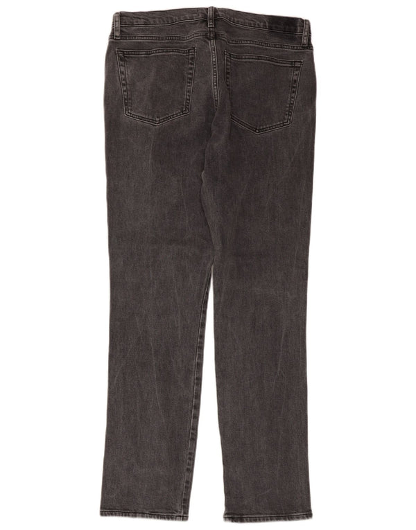 Zara Dame Slim Jeans EU 44 XL W34 L31 Grå