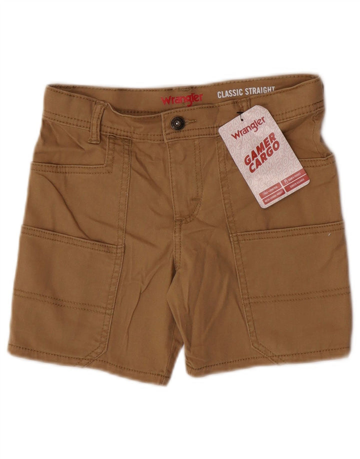 Wrangler Boys Classic Cargo Shorts 7-8 år W24 Brun Bomuld