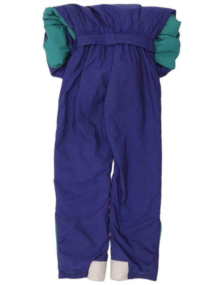 Brugi Herre Ski Jumpsuit UK 40 Medium Navy Blue Colourblock Polyamid